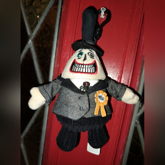 Disney Tim Burton's "The Nightmare Before Christmas" Swivel 2 Headed Mayor Clip - Picture 4 of 16